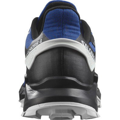 Chaussure Salomon Supercross 4 GTX Bleu/Noir