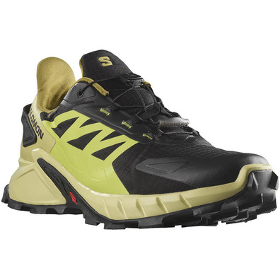 Chaussure Salomon Supercross 4 GTX Noir/Vert