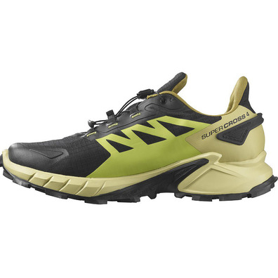 Chaussure Salomon Supercross 4 GTX Noir/Vert