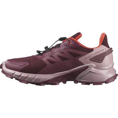 Chaussure Salomon Supercross 4 GTX W violette