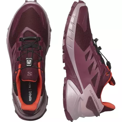 Chaussure Salomon Supercross 4 GTX W violette