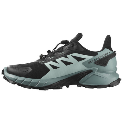 Chaussure Salomon Supercross 4 GTX W Noir/Bleu