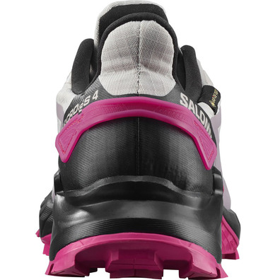 Chaussures Salomon Supercross 4 GTX W Rose/Gris/Noir