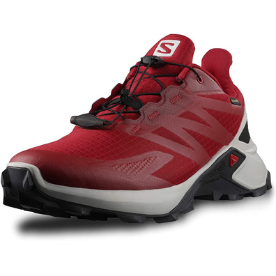 Chaussure Salomon Supercross Blast GTX Rouge