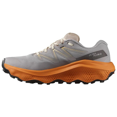 Chaussure Salomon Ultra Flow 2 GTX Gris/Orange