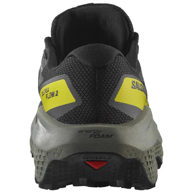 Chaussure Salomon Ultra Flow 2 GTX Noir/Jaune