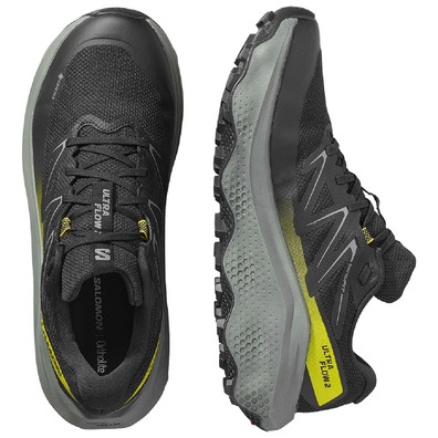 Chaussure Salomon Ultra Flow 2 GTX Noir/Jaune