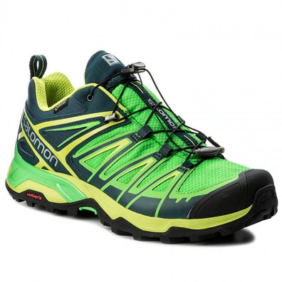 Zapatilla Salomon X Ultra 3 GTX Vert/Lima/Négro