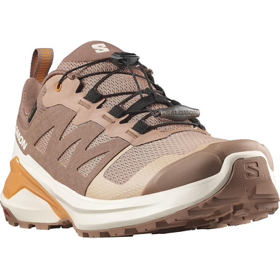 Chaussure Salomon X-Adventure GTX W Marron/Rose