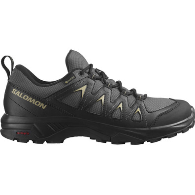 Chaussure Salomon X Braze GTX Gris/Noir/Moutarde