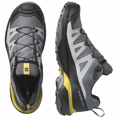 Chaussure Salomon X Ultra 360 GTX Gris/Moutarde