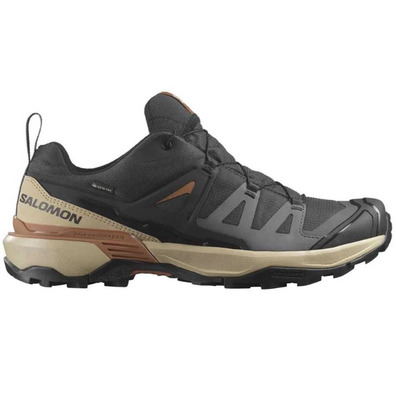 Chaussure Salomon X Ultra 360 GTX Noir/Marron/Beige