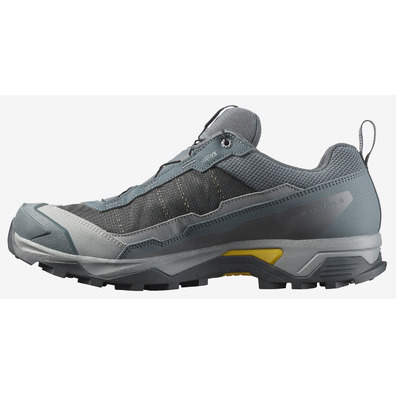 Chaussure de course Salomon X Ultra 5 GTX Gris/Moutarde