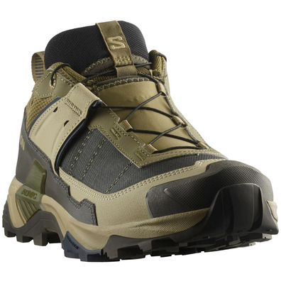 Chaussure de course Salomon X Ultra 5 GTX Vert/Noir