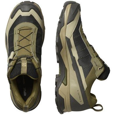 Chaussure de course Salomon X Ultra 5 GTX Vert/Noir