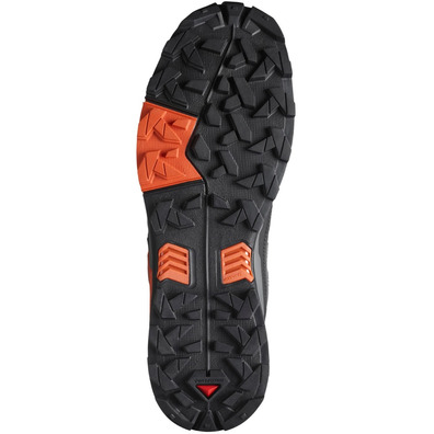 Chaussure de course Salomon X Ultra 5 Noir/Gris/Orange