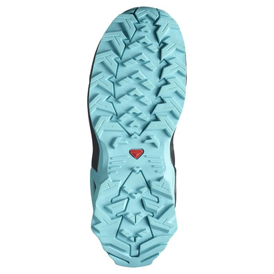 Chaussure Salomon X Ultra GTX J Aquamarine/Vert