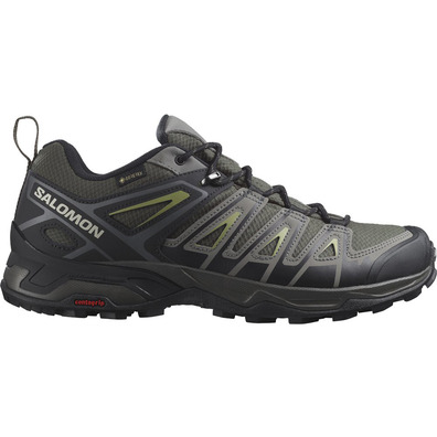 Chaussure Salomon X Ultra Pioneer GTX vert olive