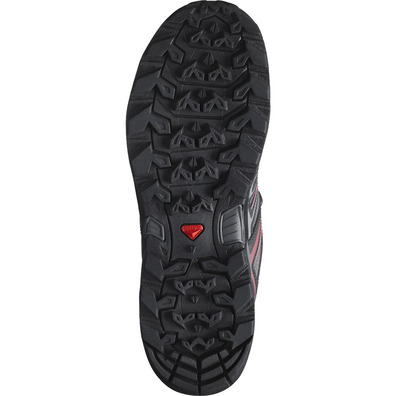 Chaussure Salomon X Ultra Pioneer GTX W Noir/Gris/Rose
