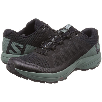 Zapatillas Salomon XA Nonir/Verde Élevé