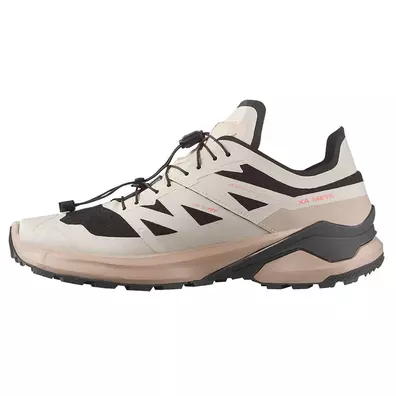 Baskets Salomon XA Meta GTX W fabriquées en France, beige/noir
