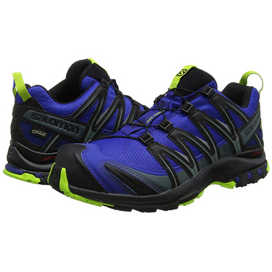 Zapatillas Salomon XA PRO 3D GTX Bleu/Négro/Lima
