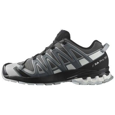 Chaussure Salomon XA PRO 3D GTX V8 Gris/Blanc