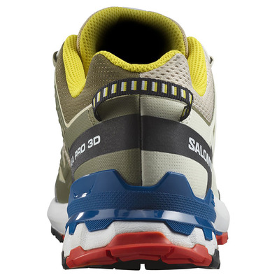 Chaussure Salomon XA PRO 3D V9 Beige/Jaune