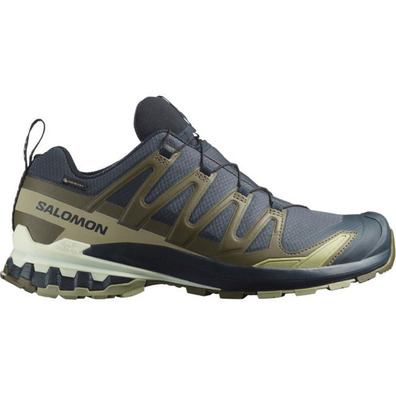 Chaussure Salomon XA Pro 3D V9 GTX Gris/Olive