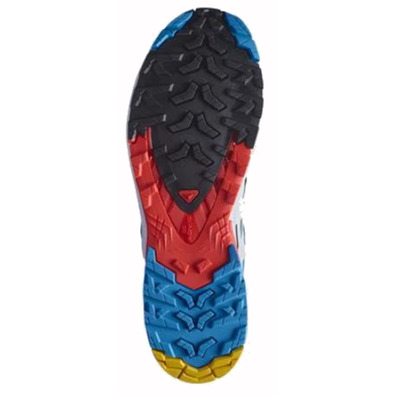 Chaussure Salomon XA PRO 3D V9 GTX Noir/Bleu/Rouge