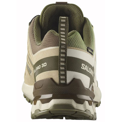 Chaussure Salomon XA PRO 3D V9 GTX Vert/Beige