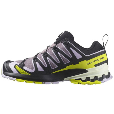 Chaussure Salomon XA PRO 3D V9 GTX W Gris/Lime