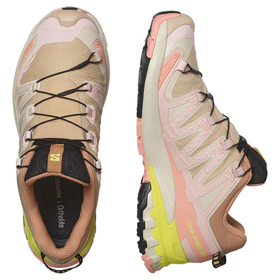 Chaussure Salomon XA PRO 3D V9 W GTX Beige/Rose