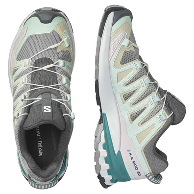 Chaussures Salomon XA PRO 3D V9 W Vert/Gris