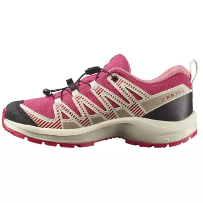 Baskets Salomon XA PRO V8 WP J Fuchsia/Beige