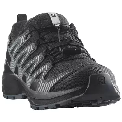 Chaussure Salomon XA PRO V8 WP J Noir/Gris