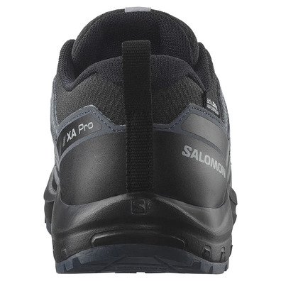 Chaussure Salomon XA PRO V8 WP J Noir/Gris