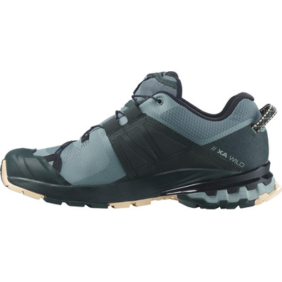 Chaussure Salomon XA Wild W Turquoise / Rose