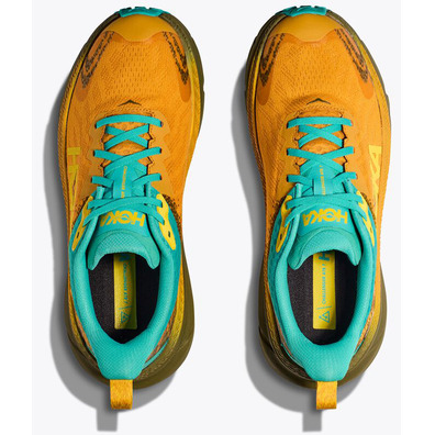 Chaussures Hoka Challenger ATR 7 GTX Jaune/Bleu