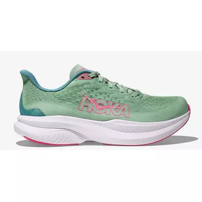 Chaussures Hoka Mach 6 W vertes