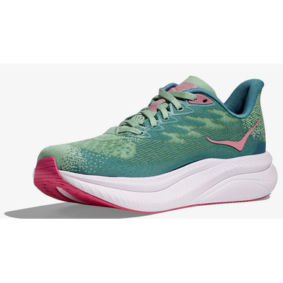 Chaussures Hoka Mach 6 W vertes