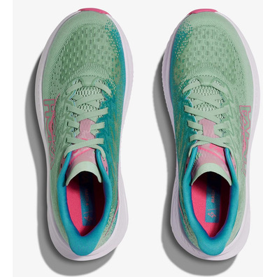 Chaussures Hoka Mach 6 W vertes