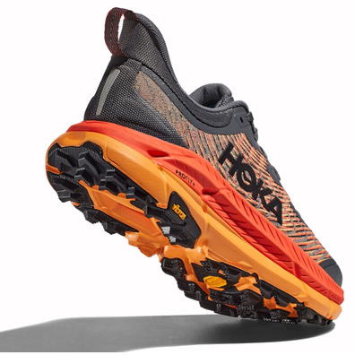 Zapatillas Vitesse de Mafate de Hoka 4 Gris/Orange