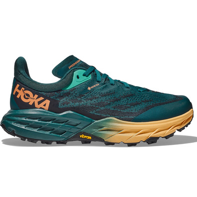 Chaussures Hoka Speedgoat 5 GTX W Vert/Jaune