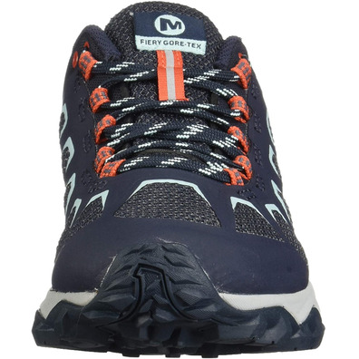 Zapatillas Merrell Fiery GTX W Bleu/Coral