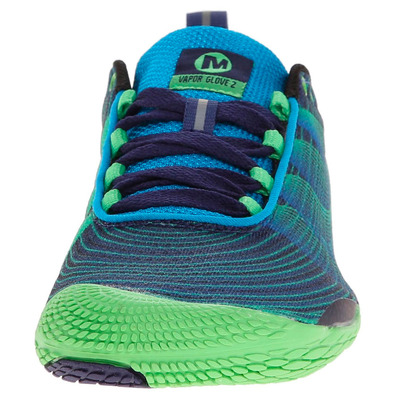 Zapatillas Merrell Vapor Glove 2 Vert/Négro/Azul