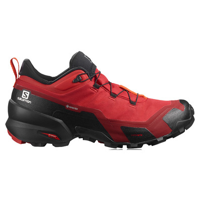 Chaussures Salomon Cross Hike GTX rouge