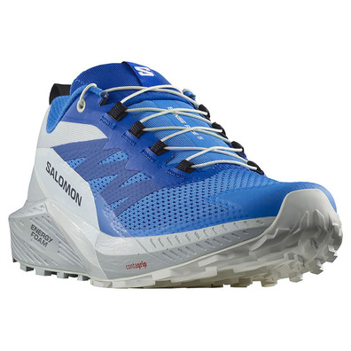 Chaussures Salomon Sense Ride 5 Bleu/Blanc
