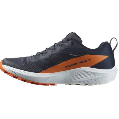 Chaussures Salomon Sense Ride 5 GTX Marine/Orange