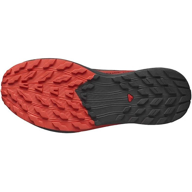 Chaussures Salomon Sense Ride 5 Nonir/Rouge
